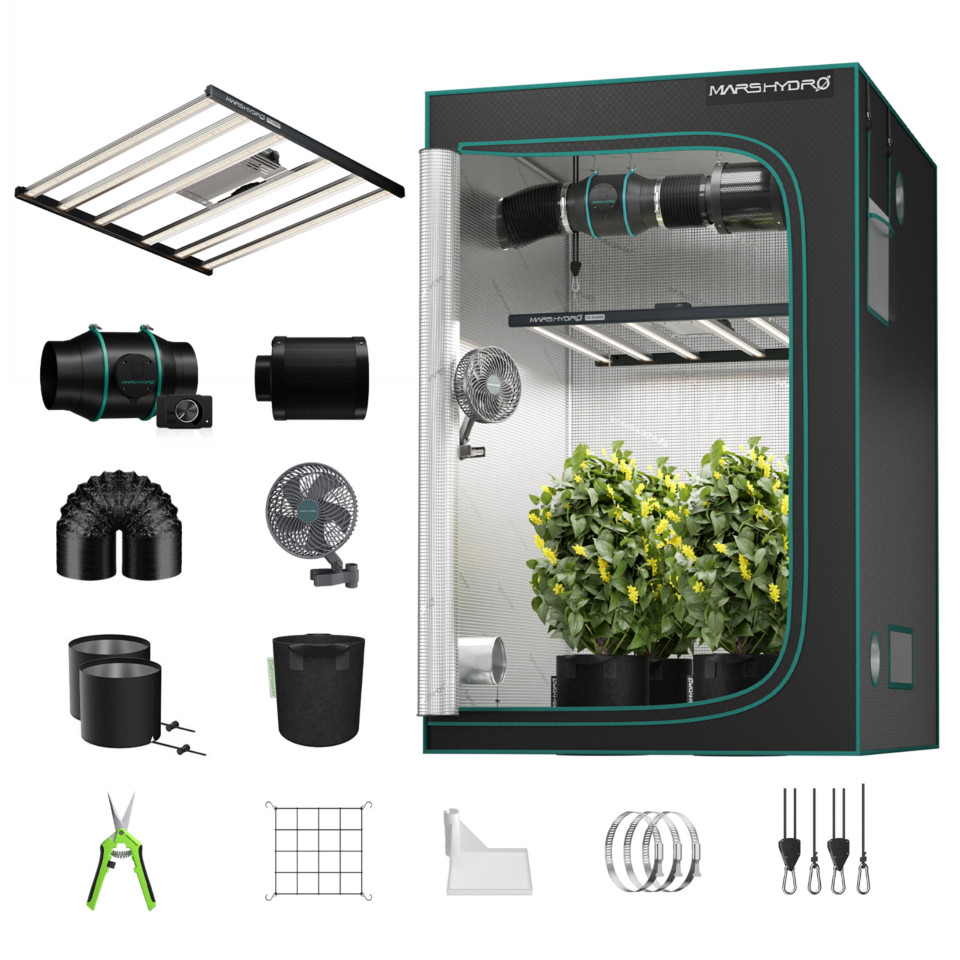 Mars Hydro FC-E 4800 480W Grow Tent Kit 120 × 120 × 200 cm