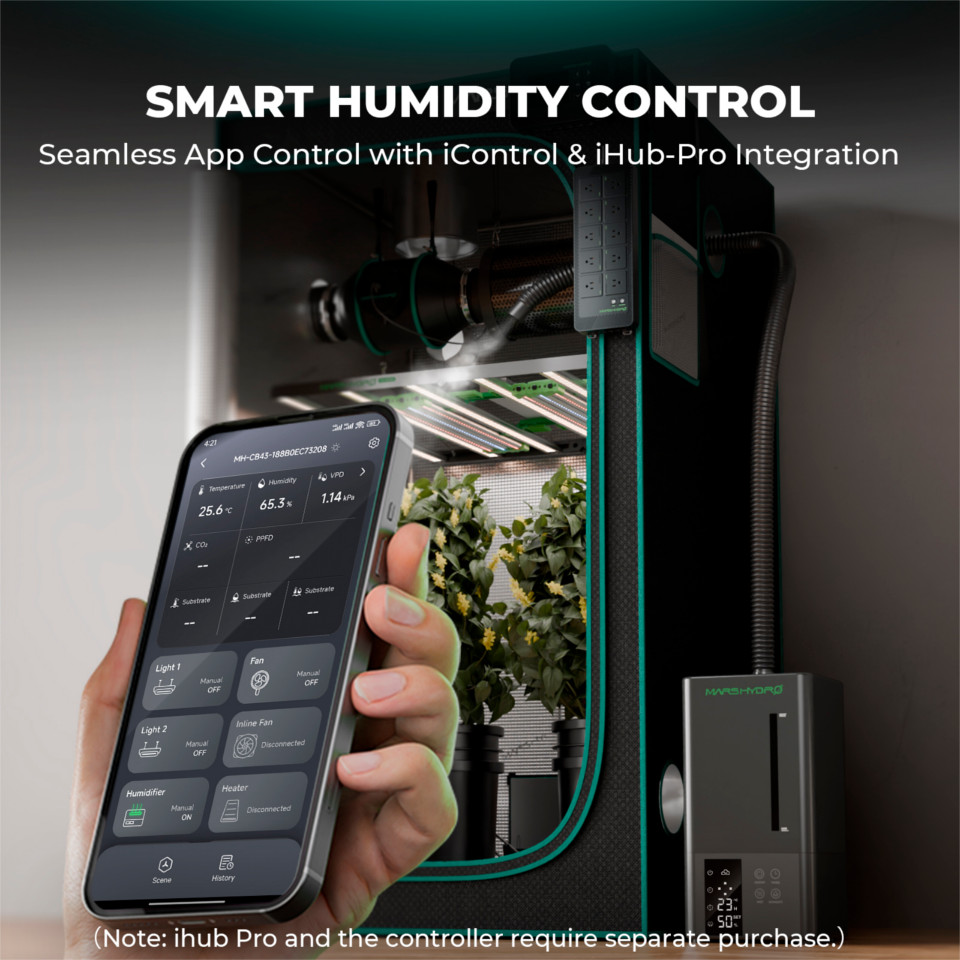 Mars Hydro Ultrazvočni Vlažilec 6L - slika 4